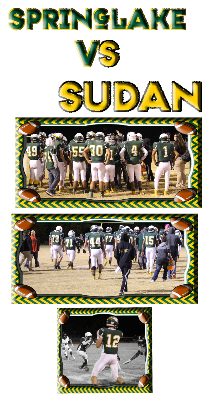 SpringlakeEarth High School Sudan HS football